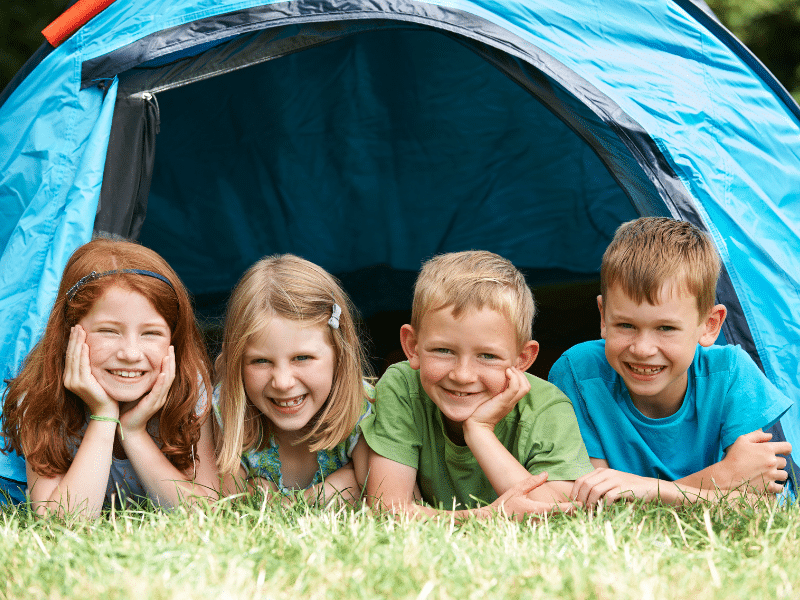 טיול אוהלים עם ילדים